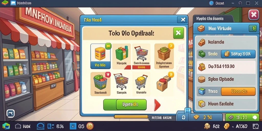 Tampilan menarik dari permainan taruhan olahraga.