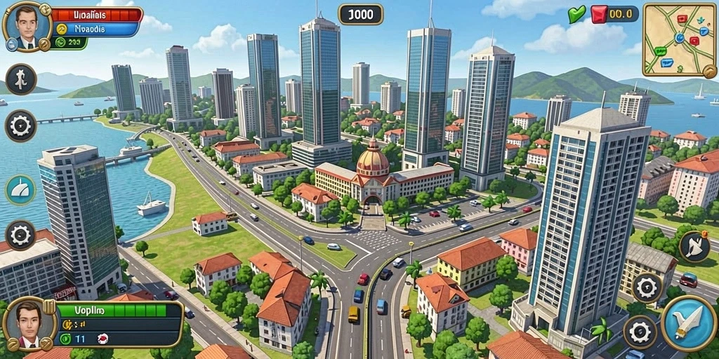 Tampilan antarmuka yang modern dan menarik.