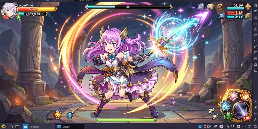 Screenshot menampilkan gameplay yang seru dan interaktif.