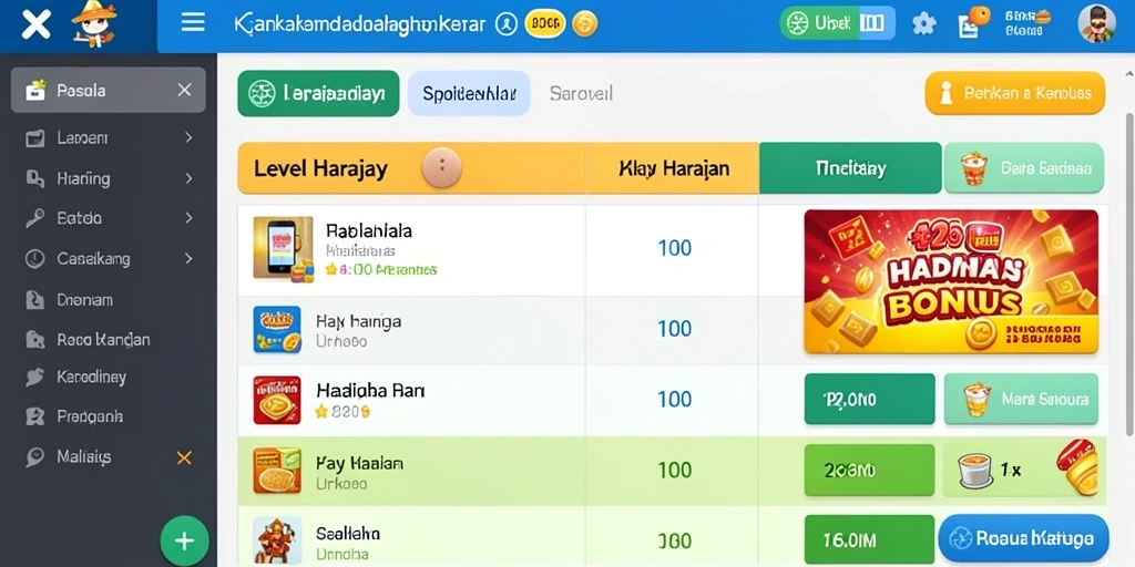 Tampilan dashboard yang intuitif dan mudah digunakan.