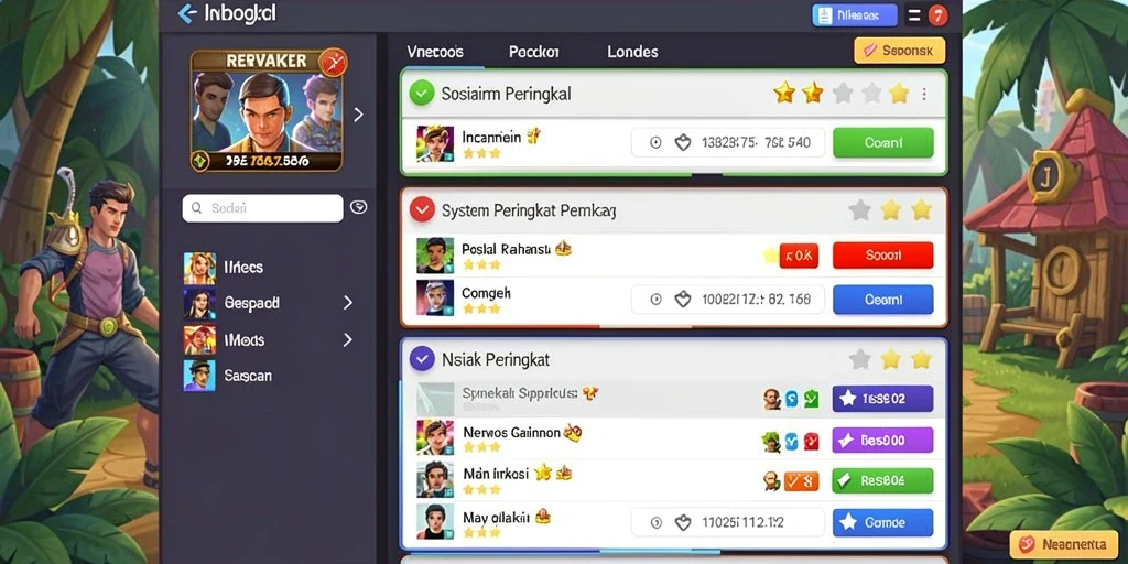 Antarmuka pengguna yang menarik dan intuitif.