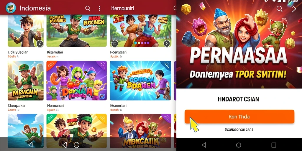 Tampilan antarmuka yang modern dan responsif.