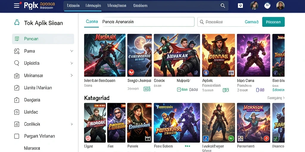 Tampilan antarmuka OHTOGEL yang menarik dan sederhana.
