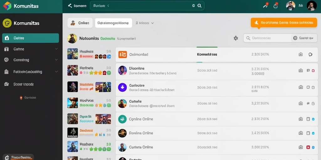 Tampilan antarmuka yang menarik dan user-friendly.
