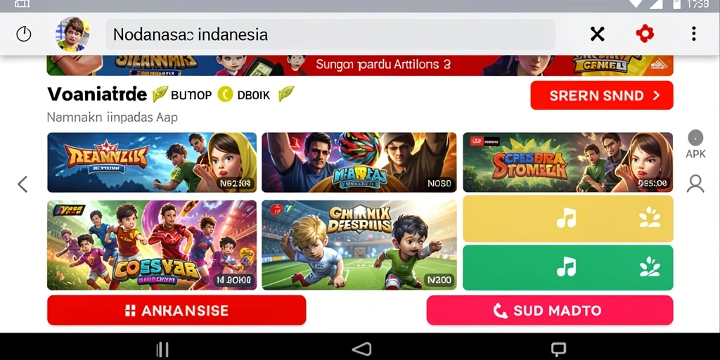 Tampilan antarmuka yang menarik dan sederhana.