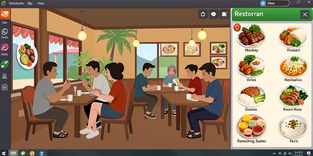 Tampilan antarmuka yang menarik dan intuitif.