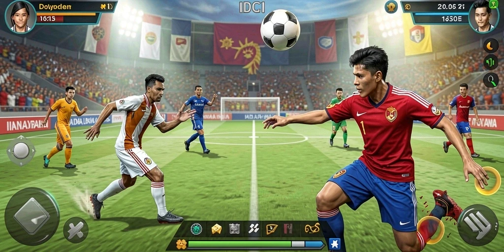 Tampilan antarmuka RSNGAME yang ramah pengguna.
