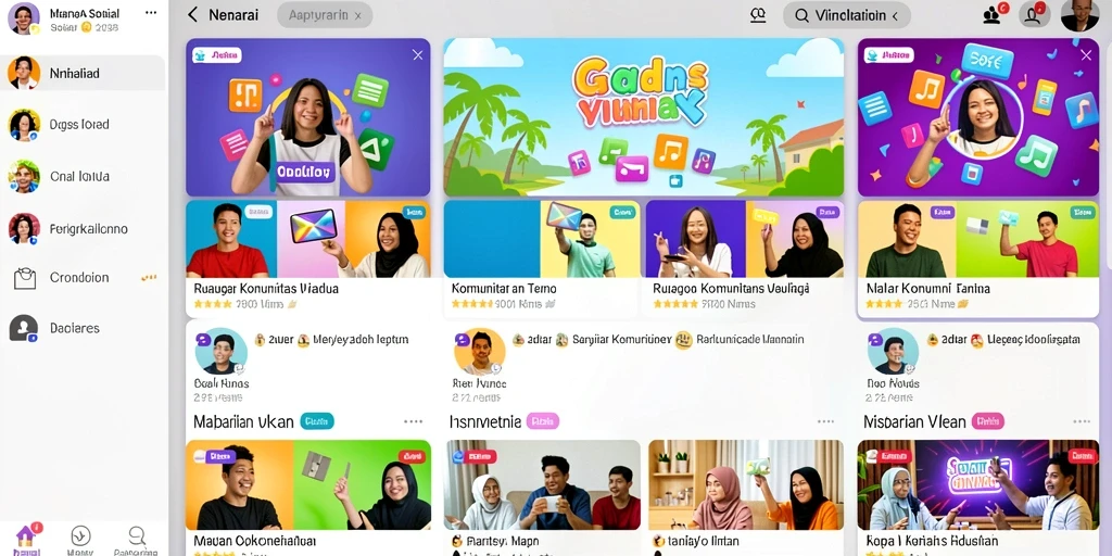 Tampilan antarmuka yang ramah pengguna.