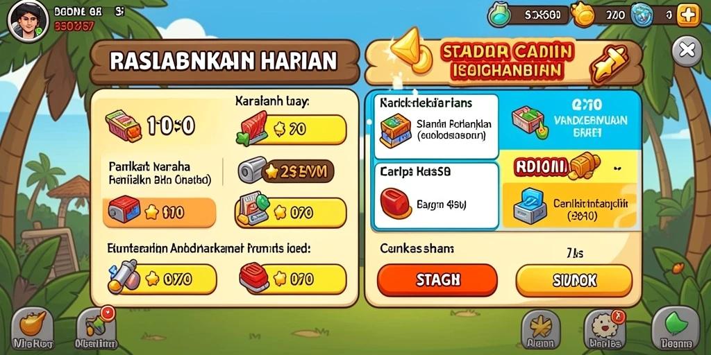 Tampilan antarmuka yang menarik dan user-friendly.
