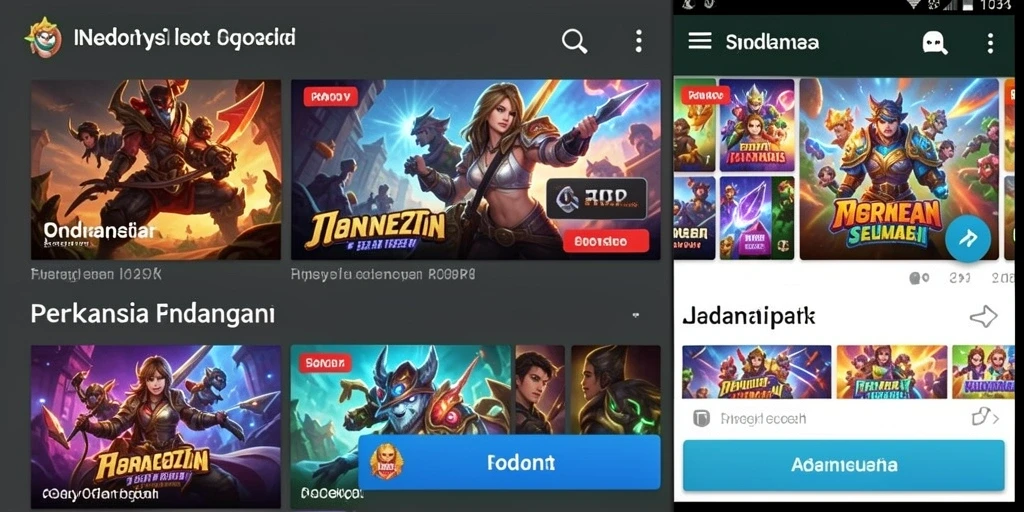 Tampilan antarmuka yang ramah pengguna membuat permainan lebih mudah.